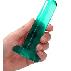 RealRock 13.5 Cm Non Realistic Dildo Suction Cup Green 9 RealRock 13.5 Cm Non Realistic Dildo Suction Cup Green -Aanbiedingen Masturbators Winkel realrock 135 cm non realistic dildo suction cup green 3