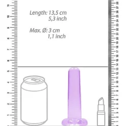 RealRock 13.5 Cm Non Realistic Dildo Suction Cup Purple -Aanbiedingen Masturbators Winkel realrock 135 cm non realistic dildo suction cup purple 2