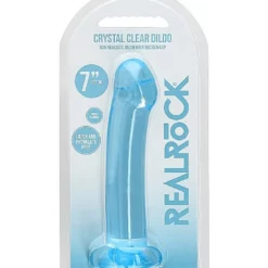 RealRock 17 Cm Non Realistic Dildo Suction Cup Blue -Aanbiedingen Masturbators Winkel realrock 17 cm non realistic dildo suction cup blue 4