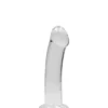 RealRock 17 Cm Non Realistic Dildo Suction Cup Clear