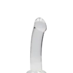 RealRock 17 Cm Non Realistic Dildo Suction Cup Clear