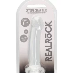 RealRock 17 Cm Non Realistic Dildo Suction Cup Clear 9 RealRock 17 Cm Non Realistic Dildo Suction Cup Clear -Aanbiedingen Masturbators Winkel realrock 17 cm non realistic dildo suction cup clear 4