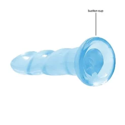 RealRock Non Realistic Dildo Suction Cup 17 Cm Blue -Aanbiedingen Masturbators Winkel realrock non realistic dildo suction cup 17 cm blue 2