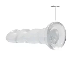 RealRock Non Realistic Dildo Suction Cup 17 Cm Clear 7 RealRock Non Realistic Dildo Suction Cup 17 Cm Clear -Aanbiedingen Masturbators Winkel realrock non realistic dildo suction cup 17 cm clear 2