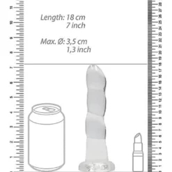 RealRock Non Realistic Dildo Suction Cup 17 Cm Clear 8 RealRock Non Realistic Dildo Suction Cup 17 Cm Clear -Aanbiedingen Masturbators Winkel realrock non realistic dildo suction cup 17 cm clear 3