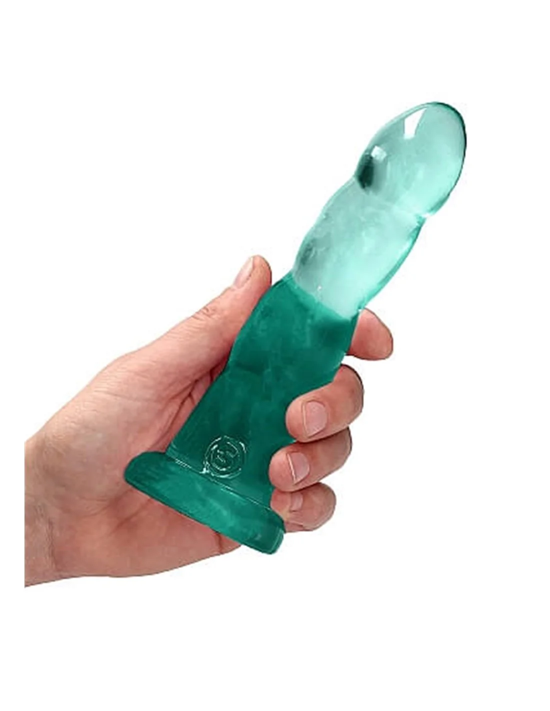 RealRock Non Realistic Dildo Suction Cup 17 Cm Green 2 RealRock Non Realistic Dildo Suction Cup 17 Cm Green - Afbeelding 2