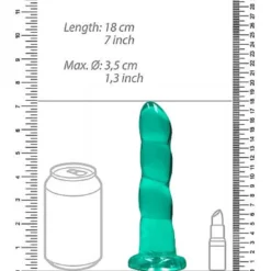 RealRock Non Realistic Dildo Suction Cup 17 Cm Green 10 RealRock Non Realistic Dildo Suction Cup 17 Cm Green -Aanbiedingen Masturbators Winkel realrock non realistic dildo suction cup 17 cm green 4