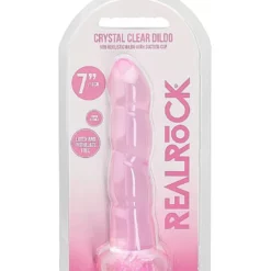 RealRock Non Realistic Dildo Suction Cup 17 Cm Pink -Aanbiedingen Masturbators Winkel realrock non realistic dildo suction cup 17 cm pink 4