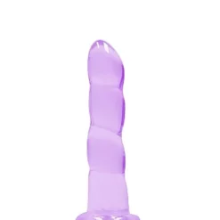 RealRock Non Realistic Dildo Suction Cup 17 Cm Purple