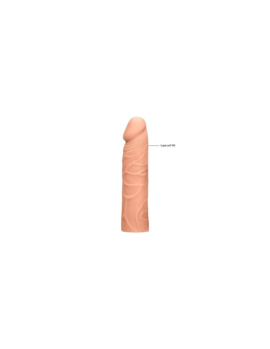 RealRock Penis Sleeve 7 Flesh 2 RealRock Penis Sleeve 7 Flesh - Afbeelding 2