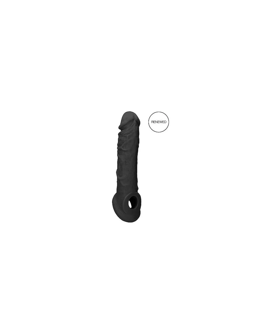 RealRock Penis Sleeve 8 Black 1 RealRock Penis Sleeve 8 Black