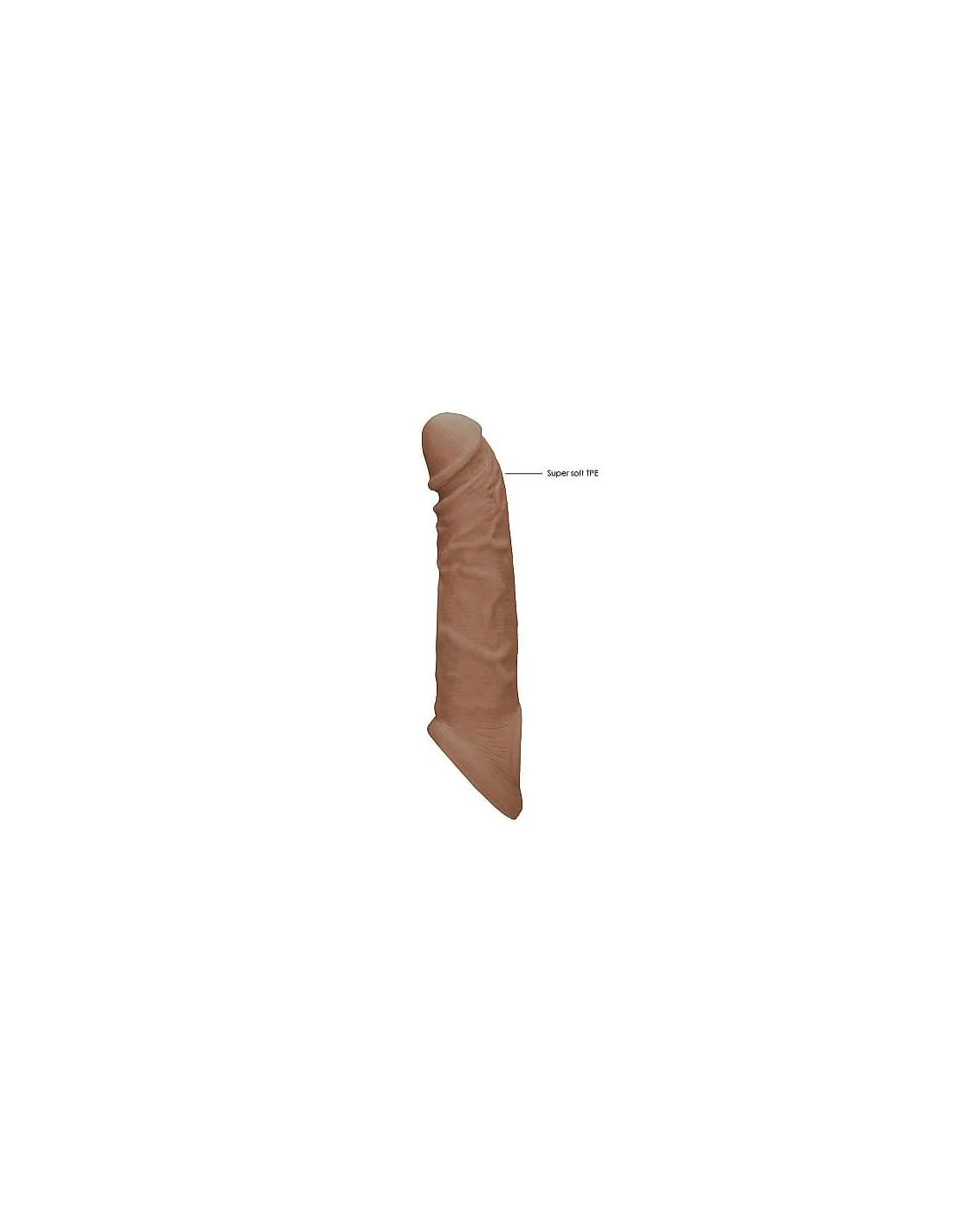 RealRock Penis Sleeve 8 Tan 3 RealRock Penis Sleeve 8 Tan - Afbeelding 3