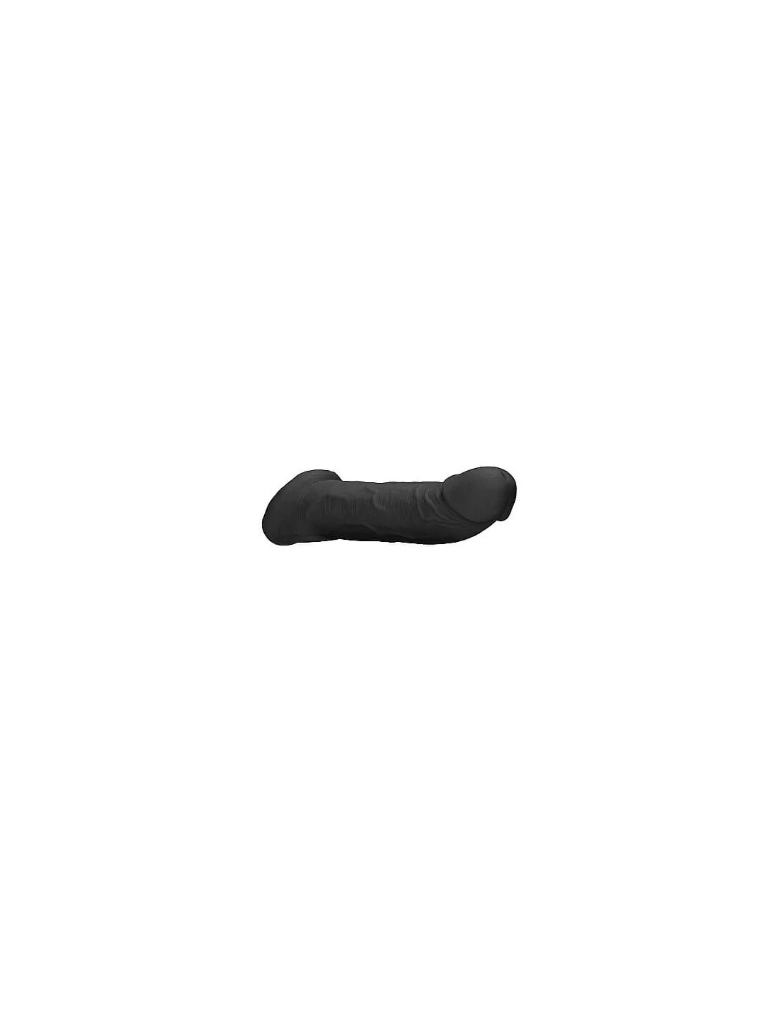 RealRock Penis Sleeve 9 Black 6 RealRock Penis Sleeve 9 Black - Afbeelding 6