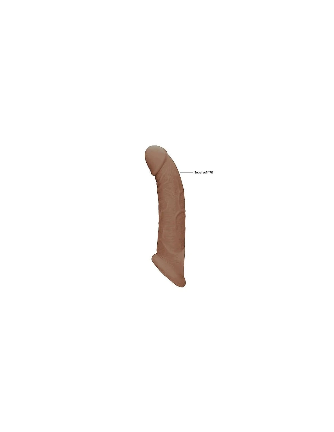 RealRock Penis Sleeve 9 Tan 2 RealRock Penis Sleeve 9 Tan - Afbeelding 2