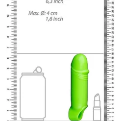 RealRock Smooth Stretchy Penis Sleeve Glow In The Dark -Aanbiedingen Masturbators Winkel realrock smooth stretchy penis sleeve glow in the dark 2