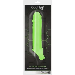 RealRock Smooth Stretchy Penis Sleeve Glow In The Dark Neon Green 9 RealRock Smooth Stretchy Penis Sleeve Glow In The Dark Neon Green -Aanbiedingen Masturbators Winkel realrock smooth stretchy penis sleeve glow in the dark neon green 4