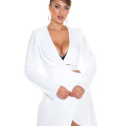 White Label Sexy Wrap Around Look Mini Dress With Side Cut Outs -Aanbiedingen Masturbators Winkel sexy wrap around look mini dress with side cut outs 2