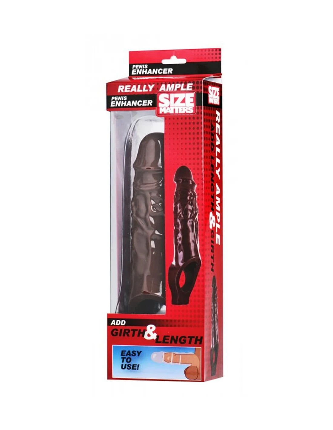 Size Matters Really Ample Penissleeve Bruin 4 Size Matters Really Ample Penissleeve Bruin - Afbeelding 4