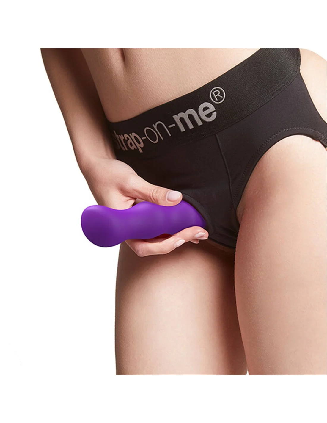 Strap-on-me Dildo Geisha Ball Purple XL 3 Strap-on-me Dildo Geisha Ball Purple XL - Afbeelding 3