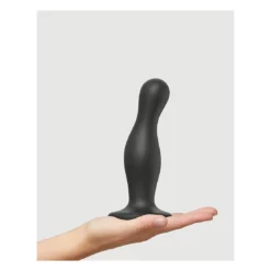 Strap-on-me Dildo Plug Curvy Black L