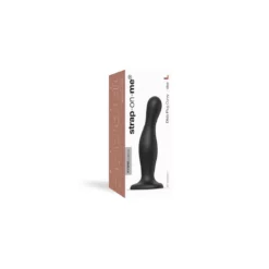 Strap-on-me Dildo Plug Curvy Black L 7 Strap-on-me Dildo Plug Curvy Black L -Aanbiedingen Masturbators Winkel strap on me dildo plug curvy black l 3