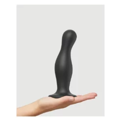 Strap-on-me Dildo Plug Curvy Black XL