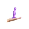 Strap-on-me Dildo Plug Curvy Metallic Purple L