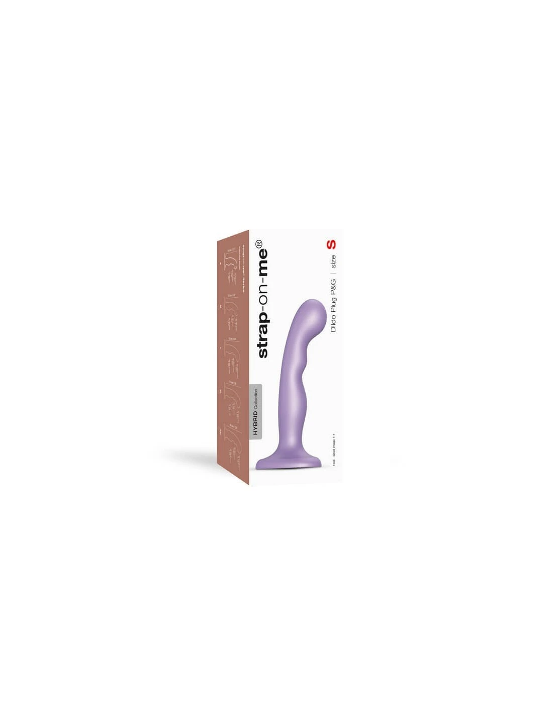 Strap-on-me Dildo Plug P & G Metallic Lilac S 5 Strap-on-me Dildo Plug P & G Metallic Lilac S - Afbeelding 5
