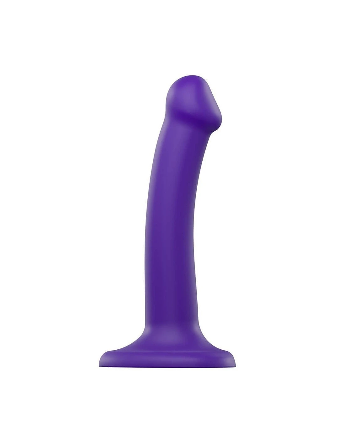 Strap-on-me Dual Density Dildo Purple M 1 Strap-on-me Dual Density Dildo Purple M