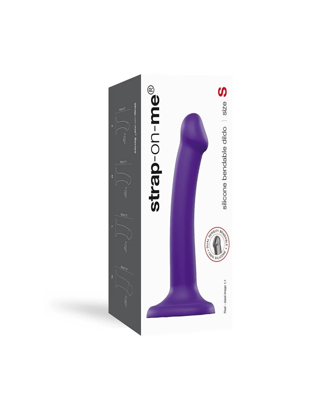 Strap-on-me Dual Density Dildo Purple S 5 Strap-on-me Dual Density Dildo Purple S - Afbeelding 5
