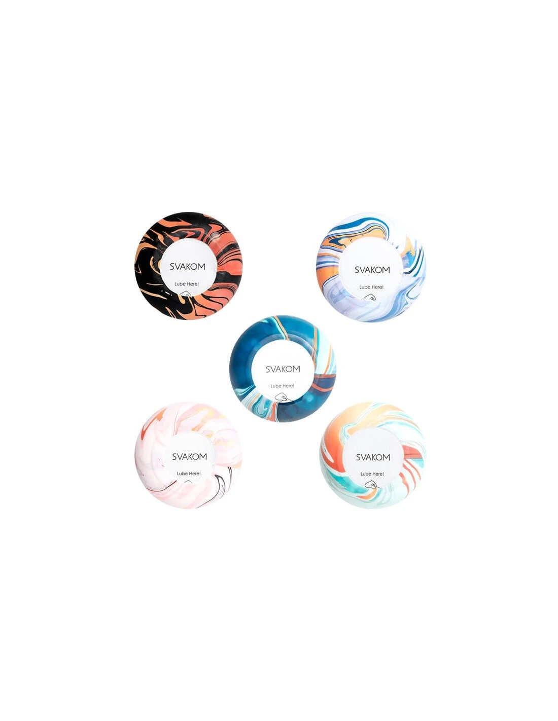 Svakom Hedy X Masturbator 5 Pack Mixed Textures 1 Svakom Hedy X Masturbator 5 Pack Mixed Textures