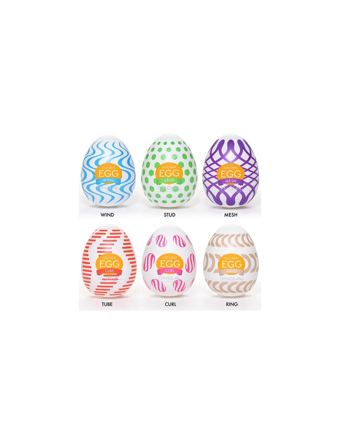 Tenga Egg Wonder 6 Styles 2 Tenga Egg Wonder 6 Styles - Afbeelding 2