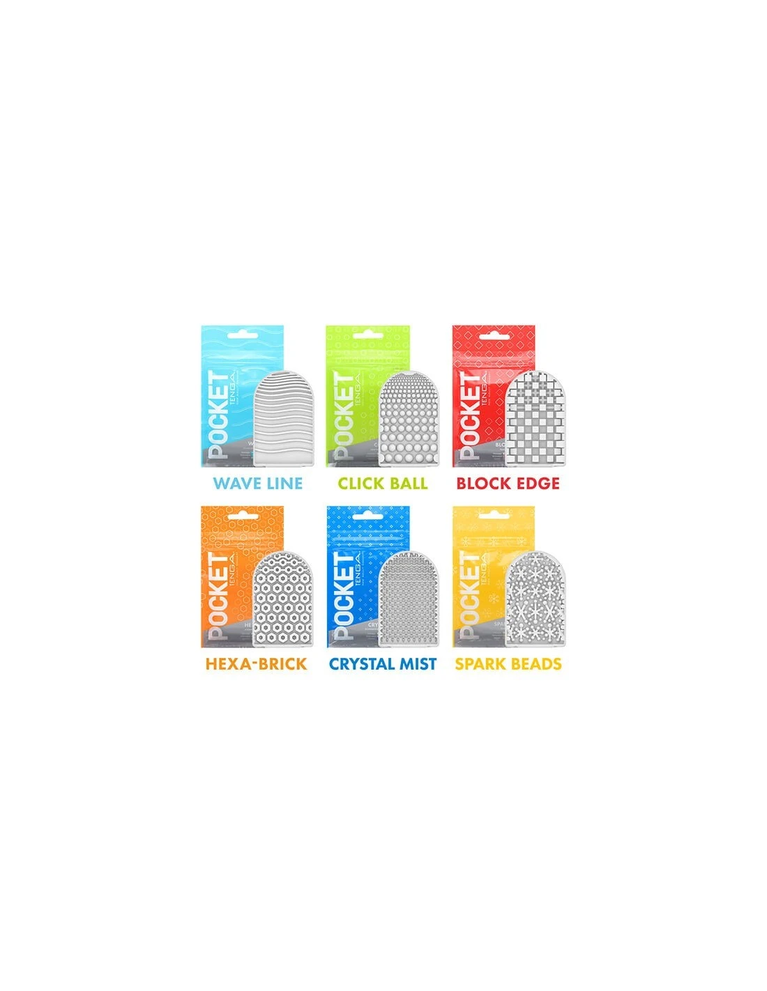 Tenga Pocket Stroker Wave Line 6 Tenga Pocket Stroker Wave Line - Afbeelding 6