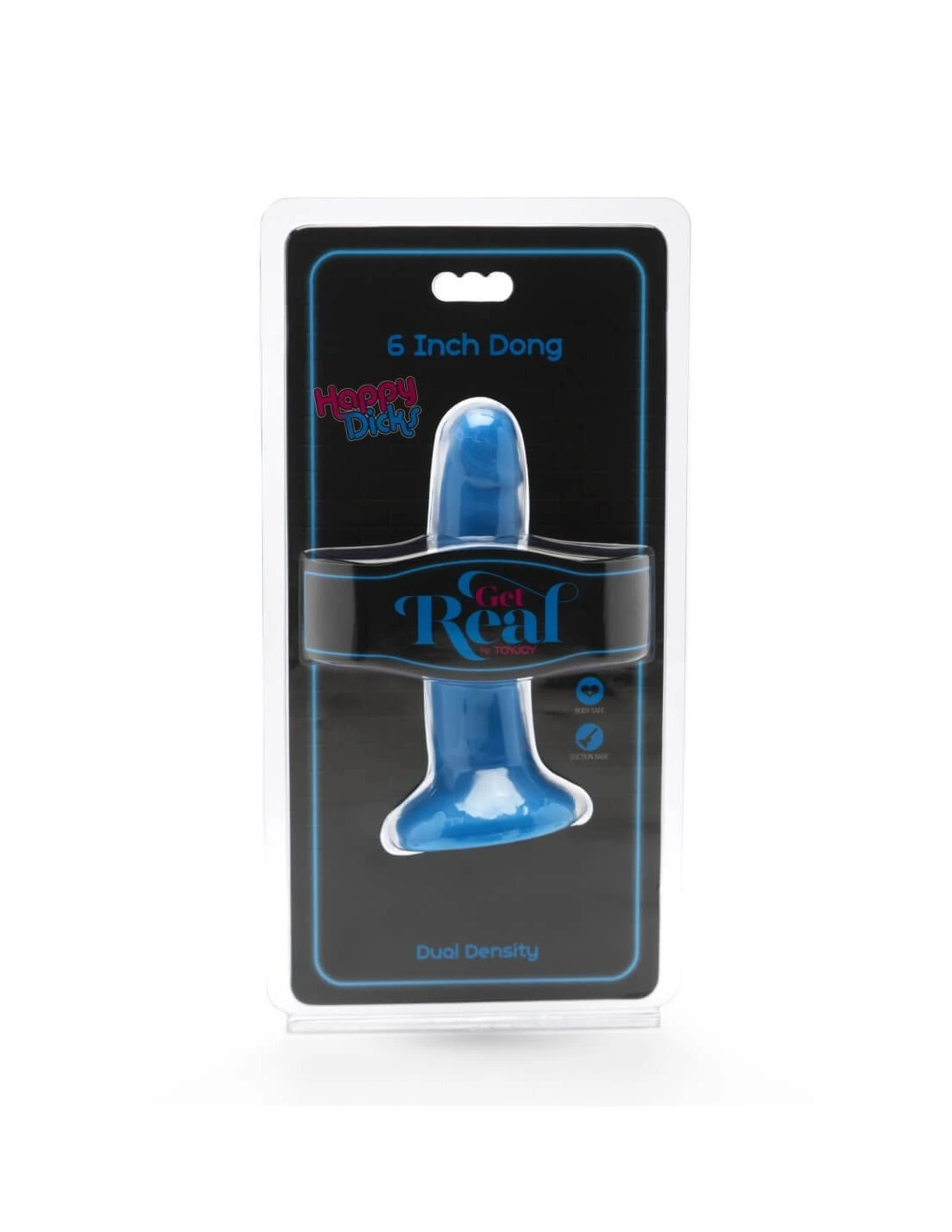 Toyjoy Happy Dicks Dong 6 Inch Blue 2 Toyjoy Happy Dicks Dong 6 Inch Blue - Afbeelding 2