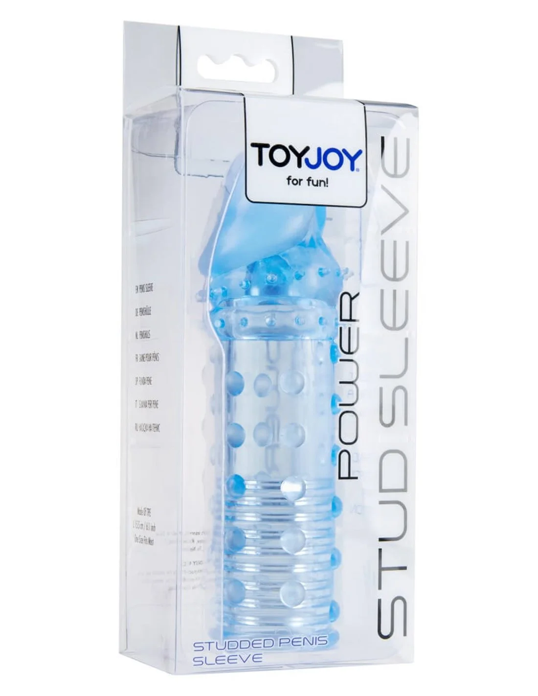 Toyjoy Power Stud Sleeve Blue 2 Toyjoy Power Stud Sleeve Blue - Afbeelding 2