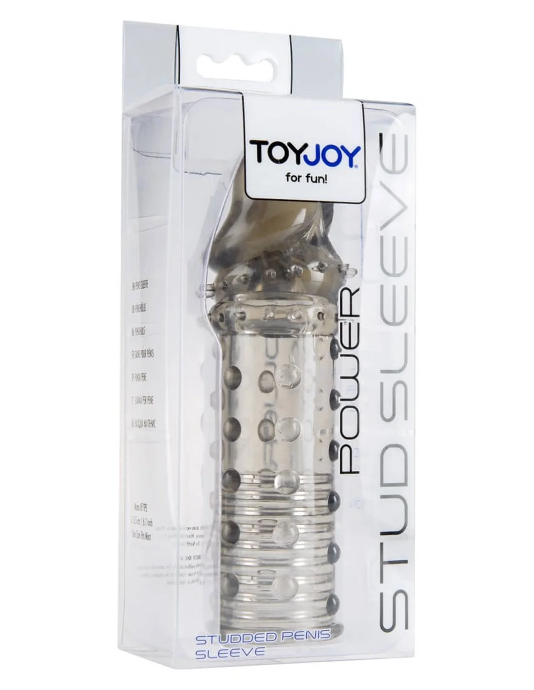 Toyjoy Power Stud Sleeve Grey 2 Toyjoy Power Stud Sleeve Grey - Afbeelding 2
