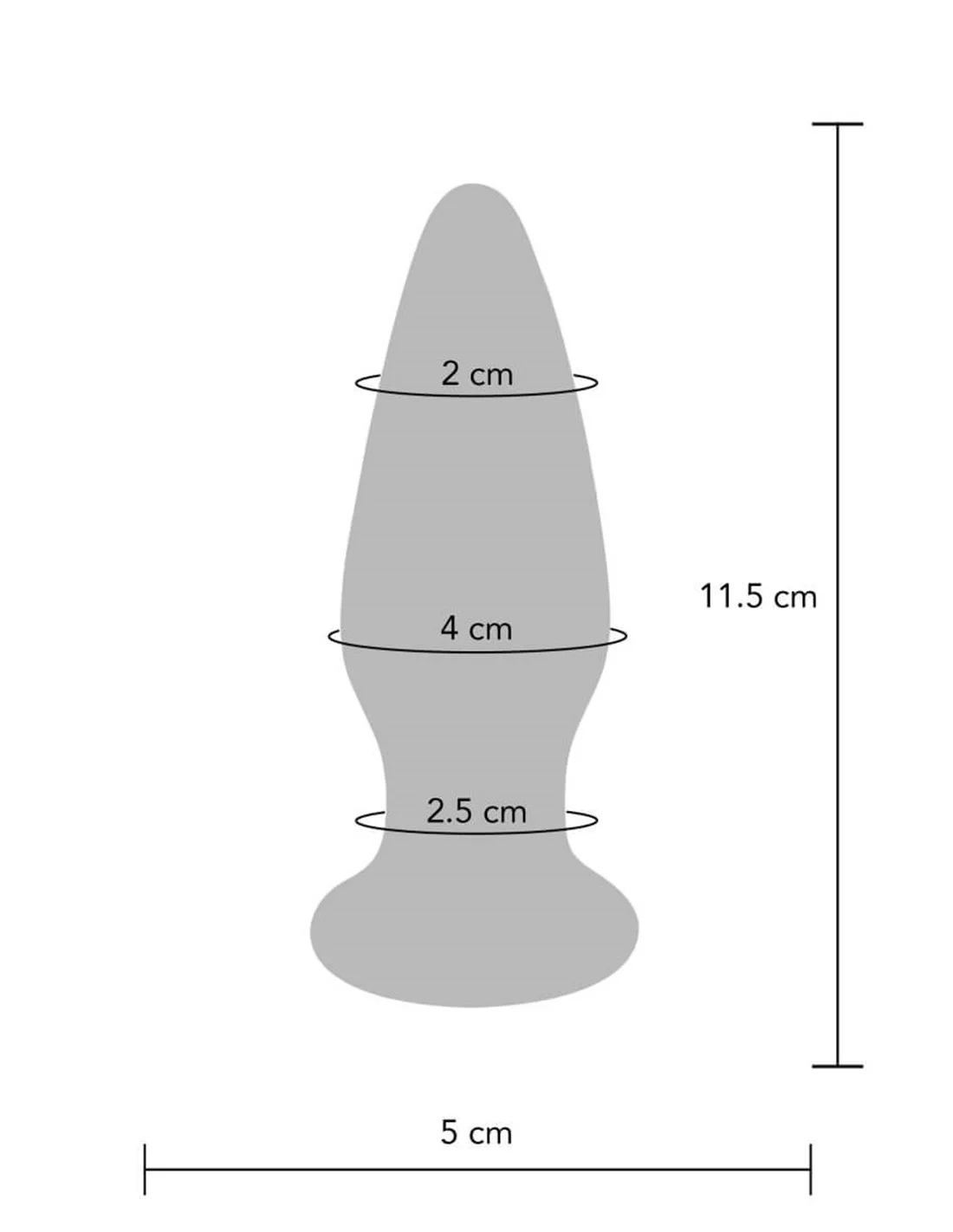 Toyjoy The Shining Glass Buttplug 7 Toyjoy The Shining Glass Buttplug - Afbeelding 7