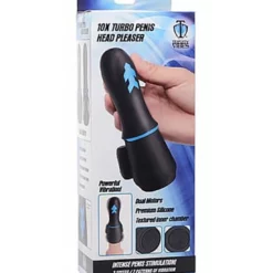 Trinity Vibes 10X Turbo Silicone Penis Head Pleaser -Aanbiedingen Masturbators Winkel trinity vibes 10x turbo silicone penis head pleaser 4